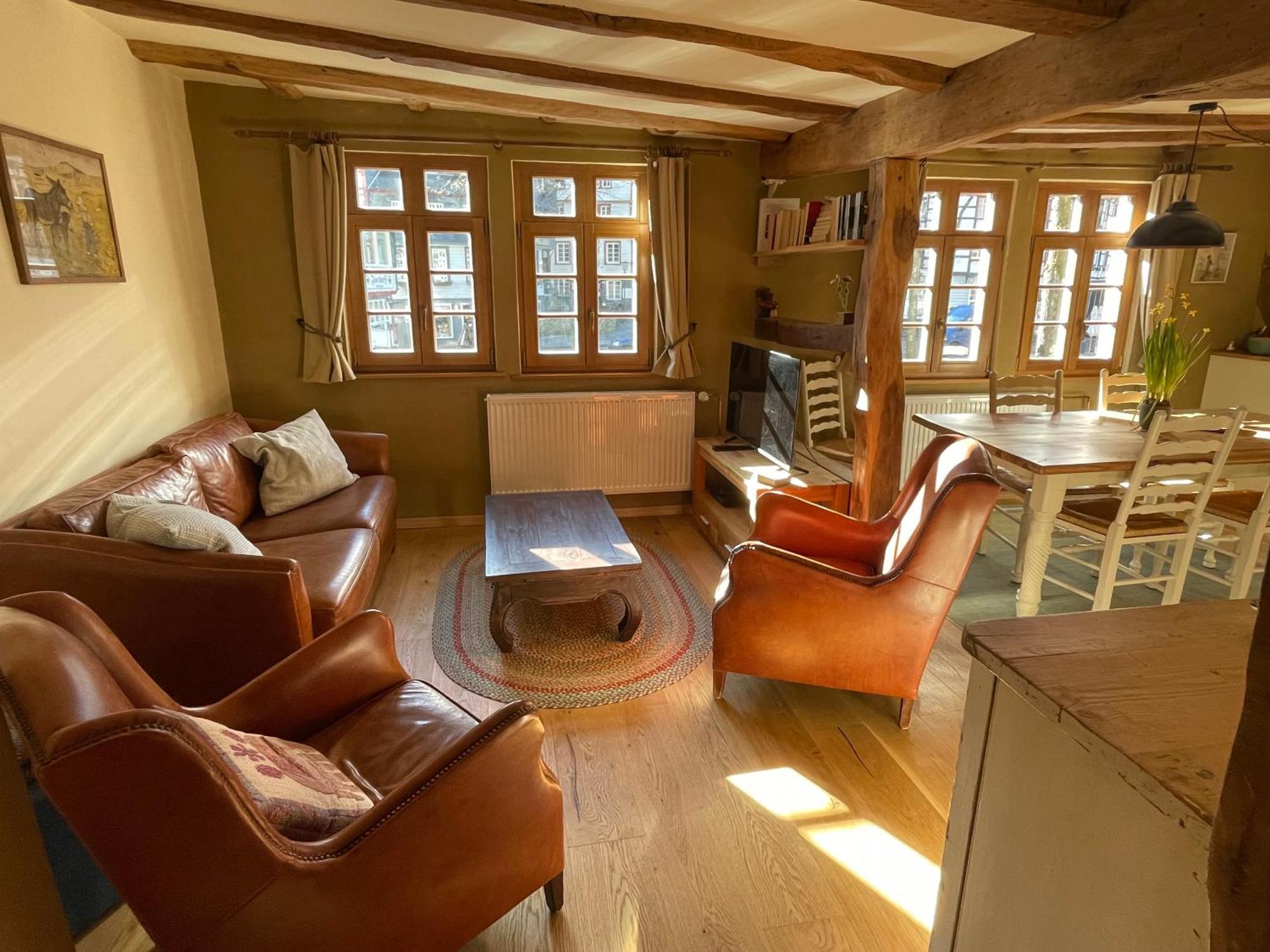 Apartment Rur-Partie Im Haus An Der Rur Monschau Eksteriør billede